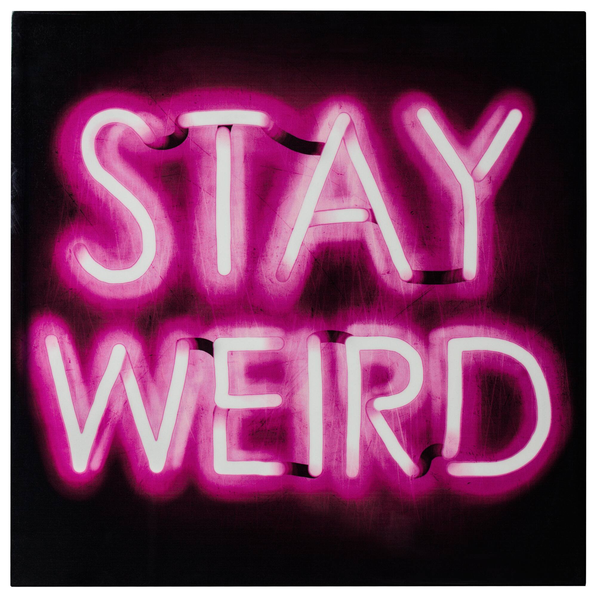 Stay Weird Neon Wall Art